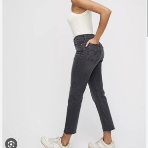 Levi's Wedgie Dark Grey / Black jeans size 26